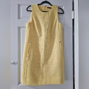 Yellow Sleeveless Dress